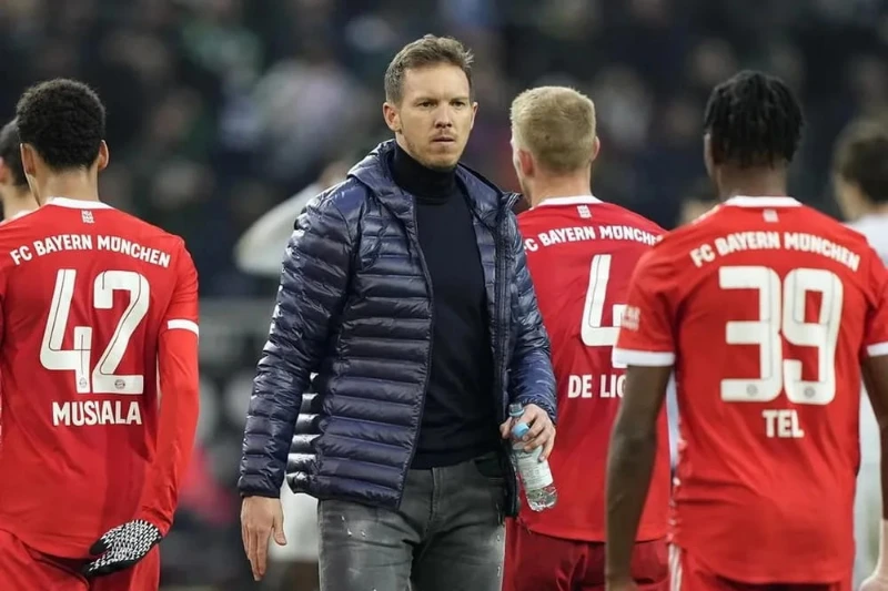 Bayern Munich đang muối mặt mời lại HLV Julian Nagelsmann