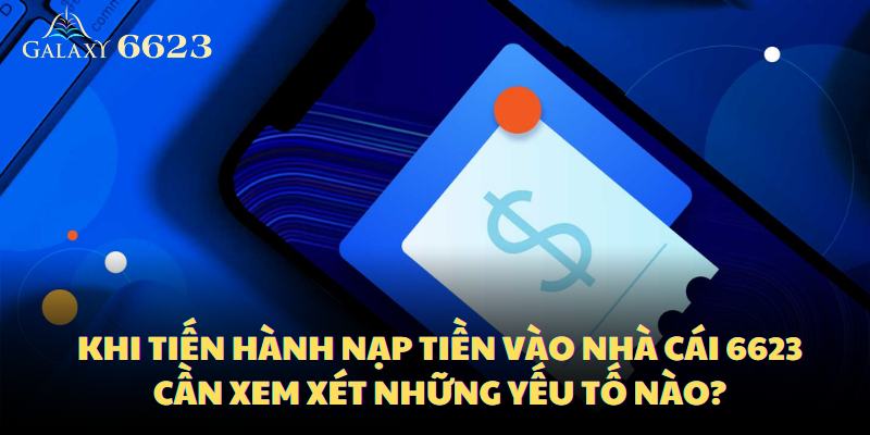 Hãy xem xét những yếu tố quan trọng